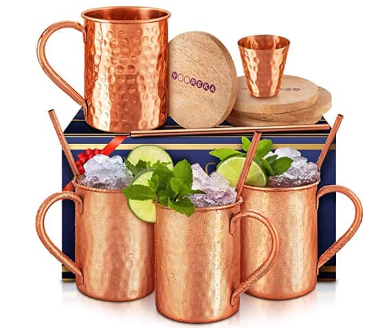 Bulk Apothecary Copper Moscow Mule Mug