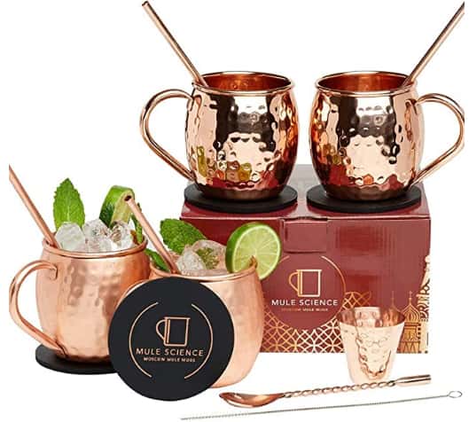 Mule of Moscow Copper Mug Gift Set